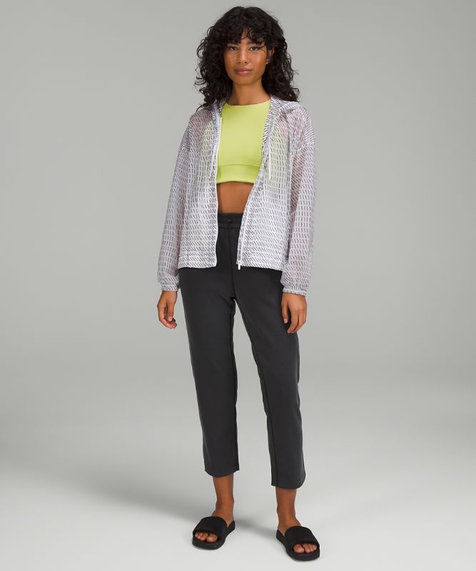 Brushed Softstreme Split-Hem High-Rise Crop