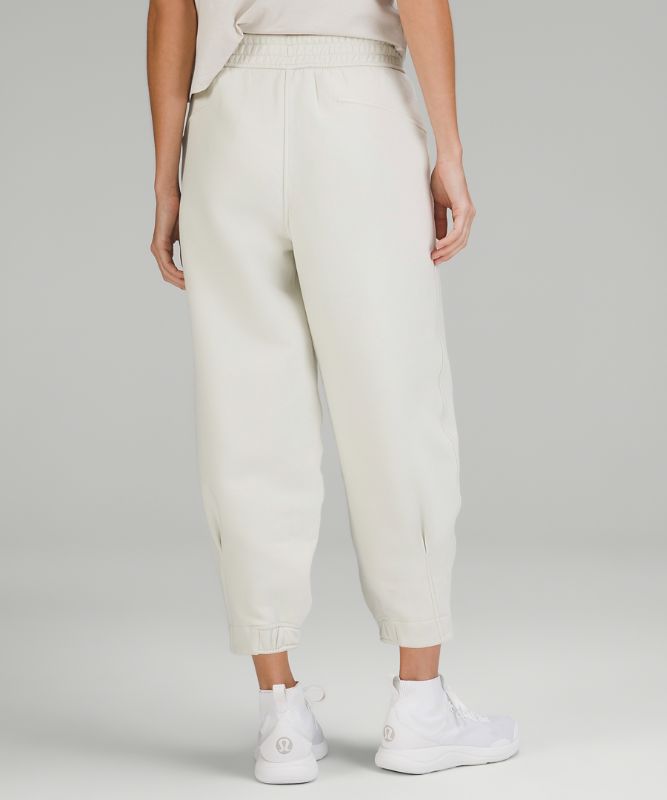 Loungeful Oversized-Fit High-Rise Cropped Jogger