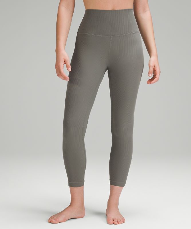 lululemon Align™ Ribbed High-Rise Crop 23"
