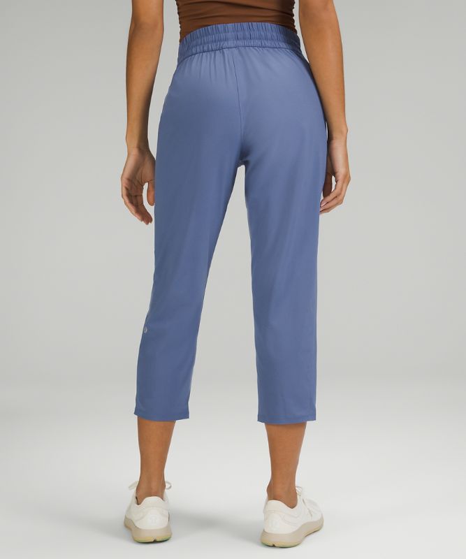 Pull-On Mid-Rise Tapered-Leg Cropped Pant 23
