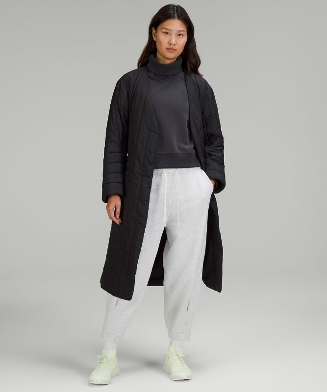 Loungeful Oversized-Fit High-Rise Cropped Jogger