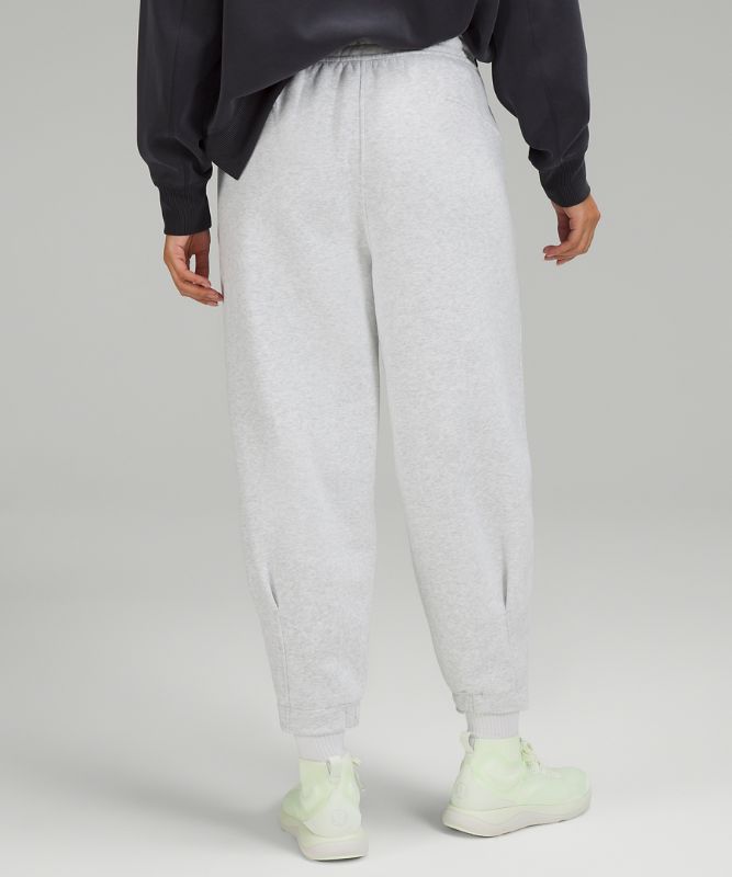 Loungeful Oversized-Fit High-Rise Cropped Jogger