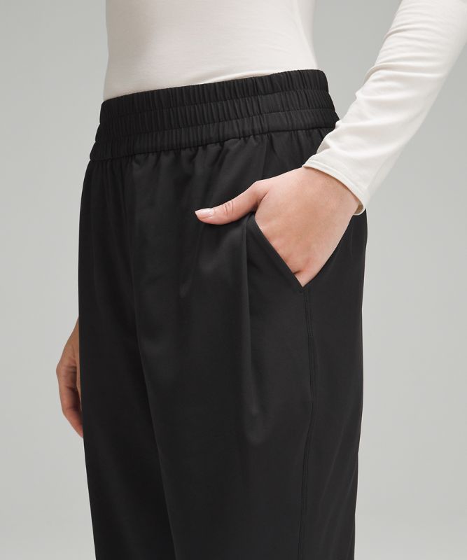 Lightweight Wide-Leg High-Rise Culottes