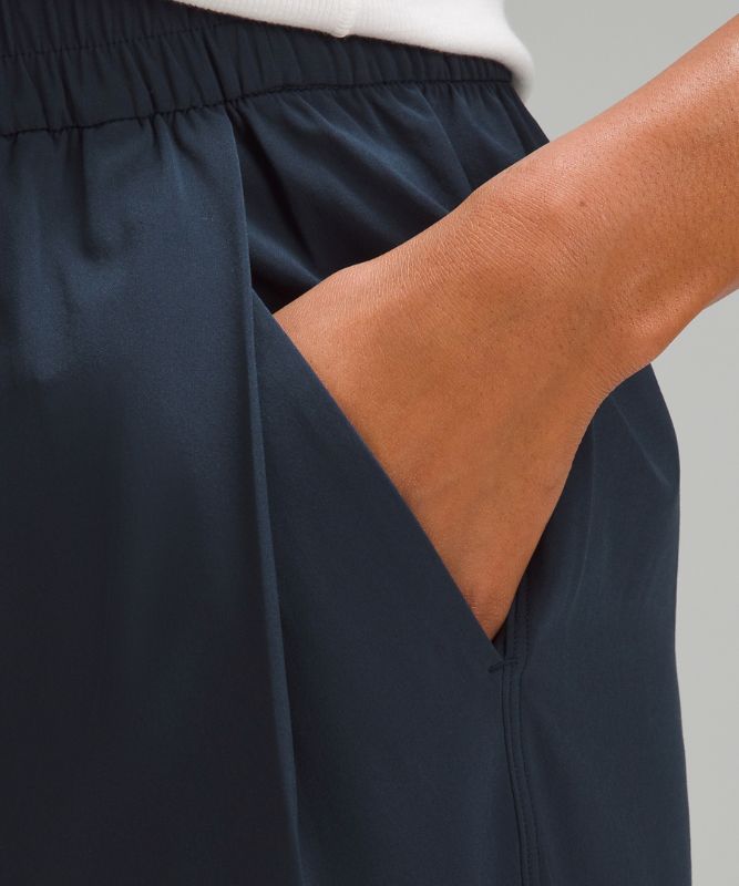 Lightweight Wide-Leg High-Rise Culottes