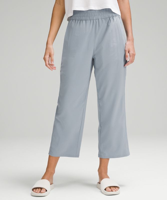 Lightweight Wide-Leg High-Rise Culottes