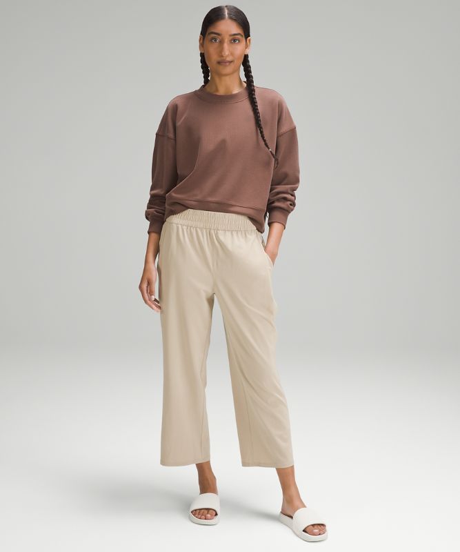 Lightweight Wide-Leg High-Rise Culottes