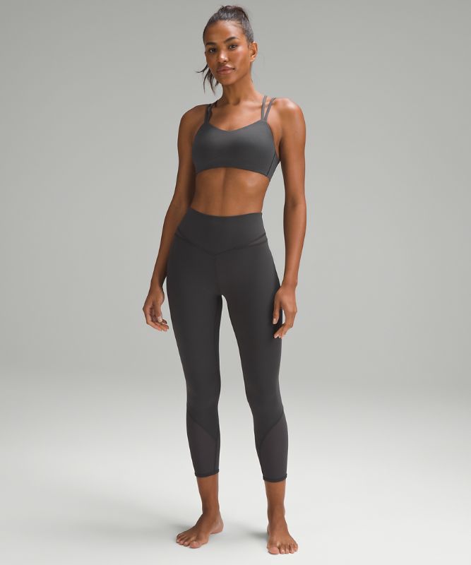 Mesh-Panelled Nulu High-Rise Yoga Crops 23"