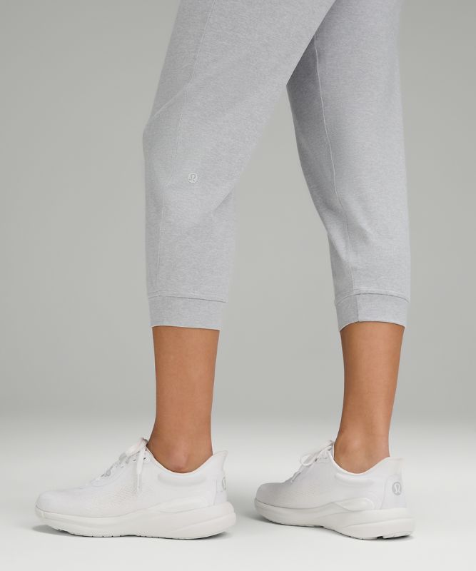 Soft Jersey Classic-Fit Mid-Rise Cropped Jogger