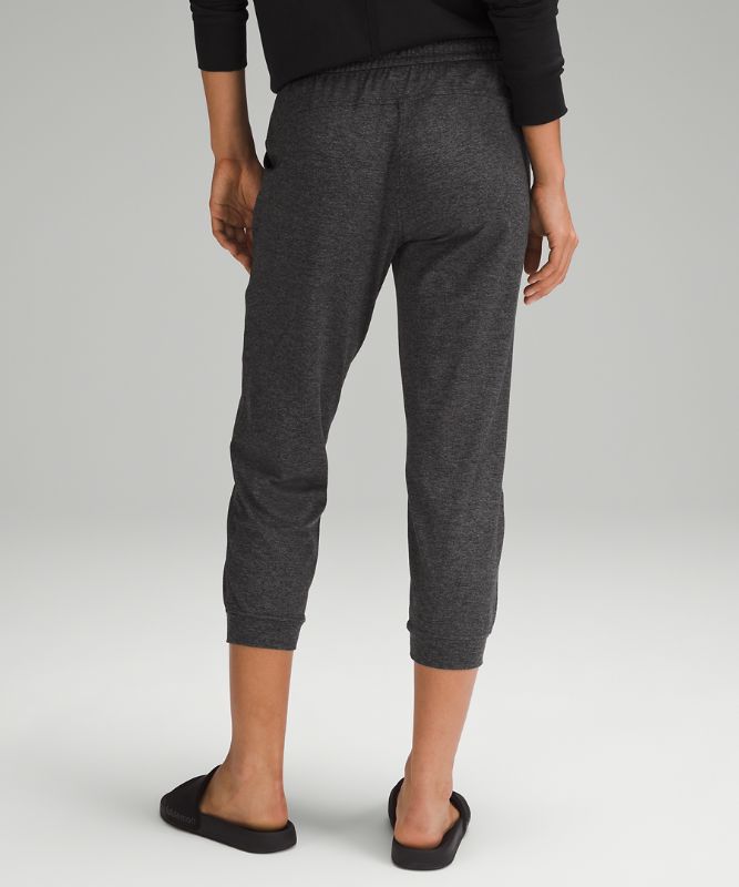 Soft Jersey Classic-Fit Mid-Rise Cropped Jogger