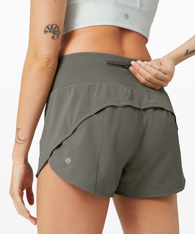 Speed Up Mid-Rise Short 4"  *Lined