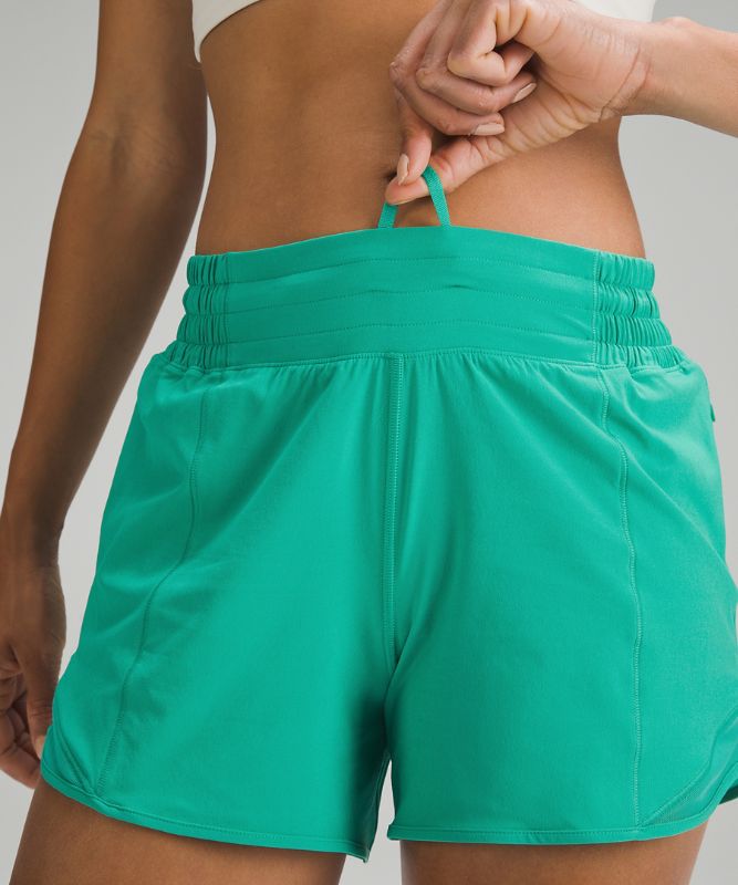 Lululemon Hotty Hot Short High-Rise 4 *Seersucker - Algae Green