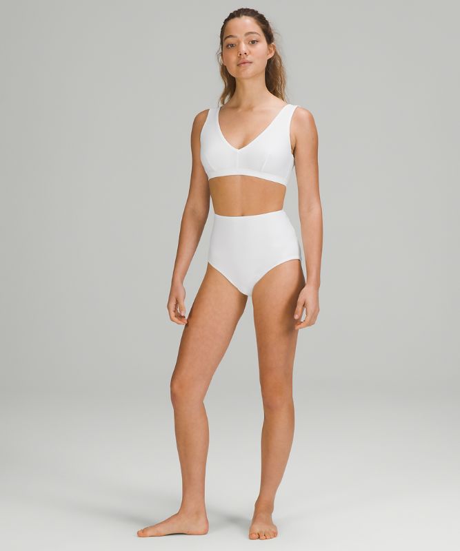 Waterside High-Waist Swim Medium Coverage Swim Bottom *Online Only