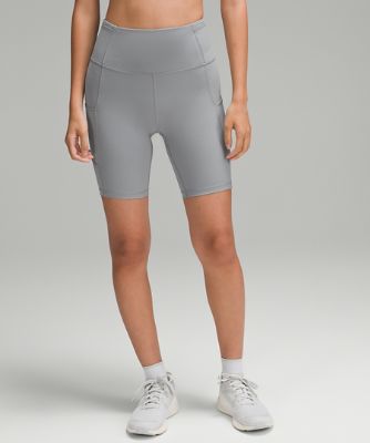 Align High Rise Heathyoga Shorts With Continuous Drawcord And Breathable  Fabric For Women Quick Dry, Zip Up, Drop In Pockets, And Spicy Cargo Style  From Luxurymerchant, $24.76