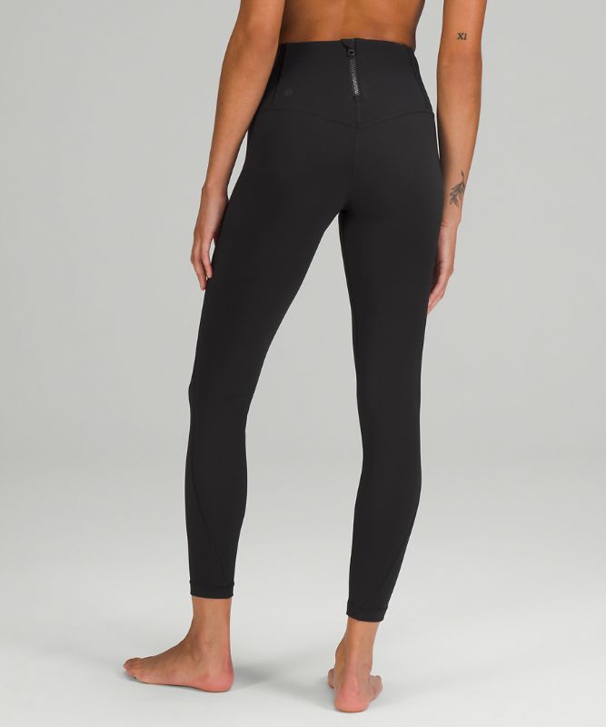 Back-Zip High-Rise Paddle Tight 28"