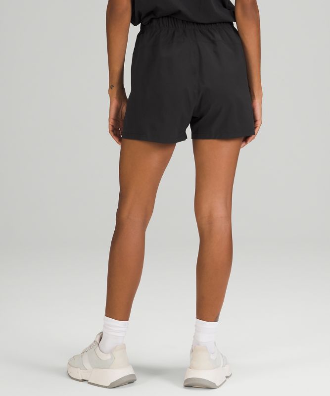 Super-High Rise Pleated Shorts