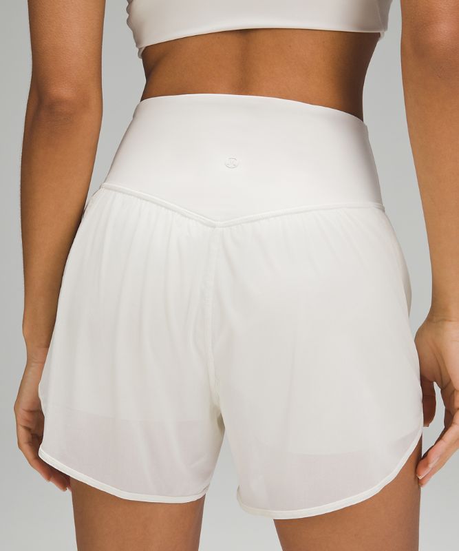 Nulu and Mesh High-Rise Yoga Short 3.5"