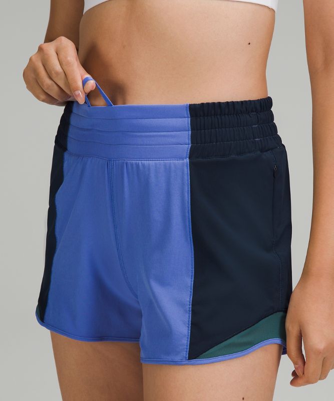 Hotty Hot High-Rise Short 4" *Colour Block