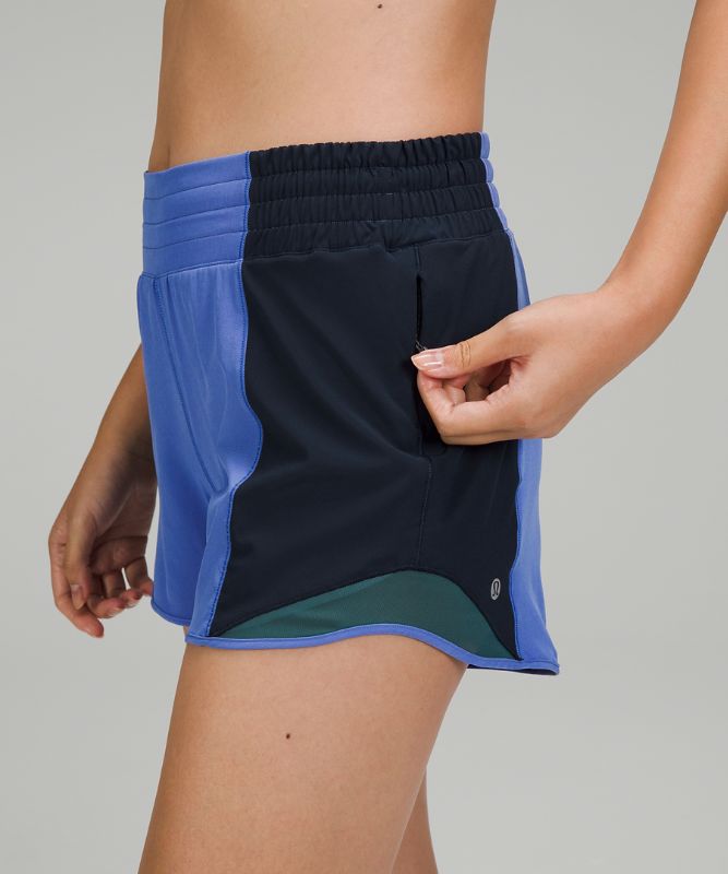Hotty Hot High-Rise Short 4" *Colour Block