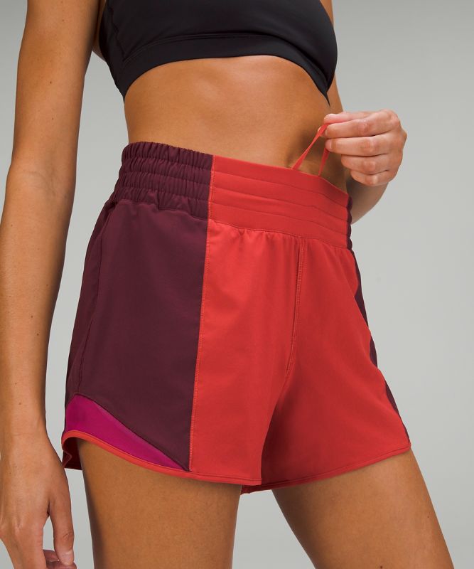 Hotty Hot High-Rise Short 4" *Colour Block