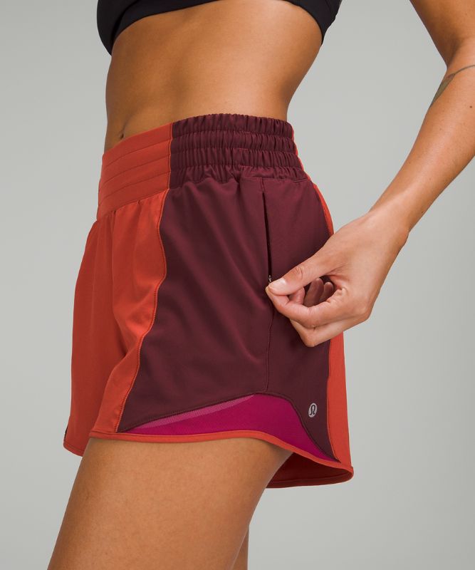 Hotty Hot High-Rise Short 4" *Colour Block