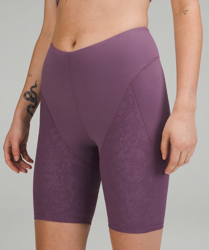 lululemon lab Embossed Nulu Yoga Short 8"