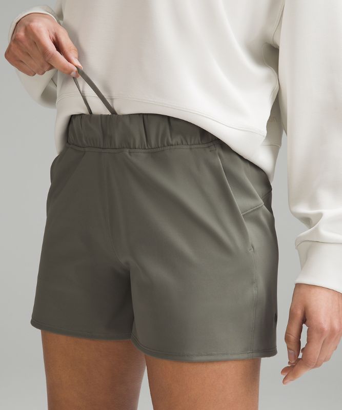 Luxtreme Slim-Fit Pull-On Mid-Rise Shorts