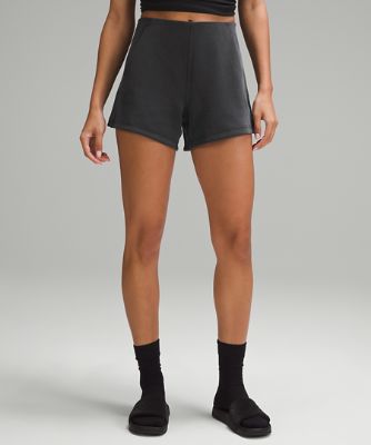 lululemon Softstreme Kick-Flare Mid-Rise Short 4"