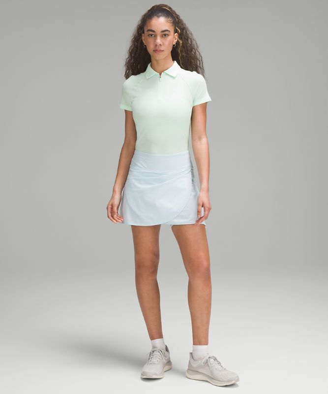 Pleated and Lined High-Rise Tennis Skort