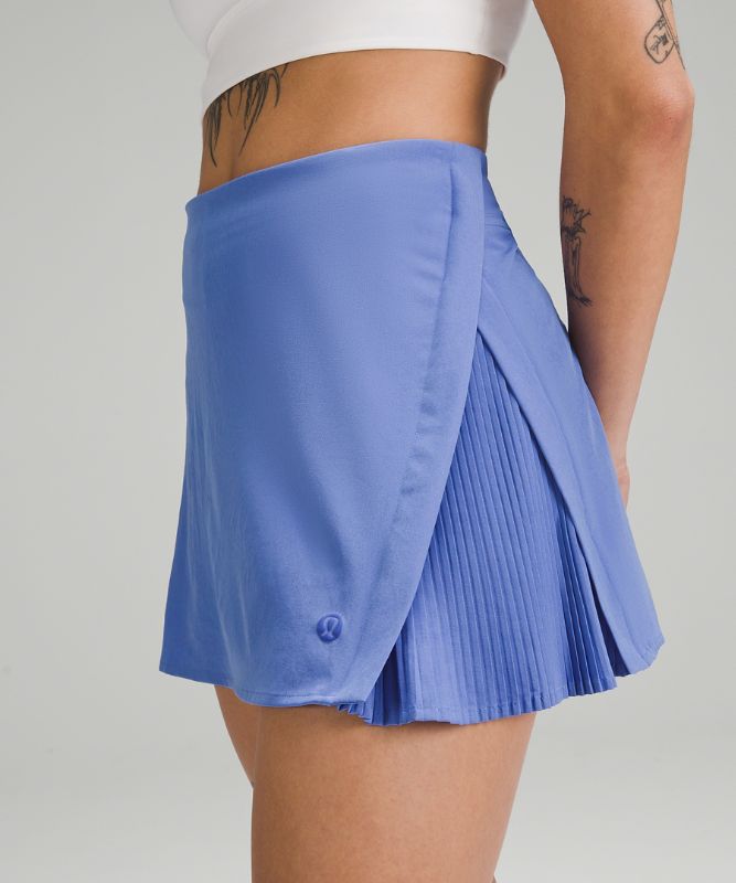 Peek Pleat High-Rise Tennis Skirt