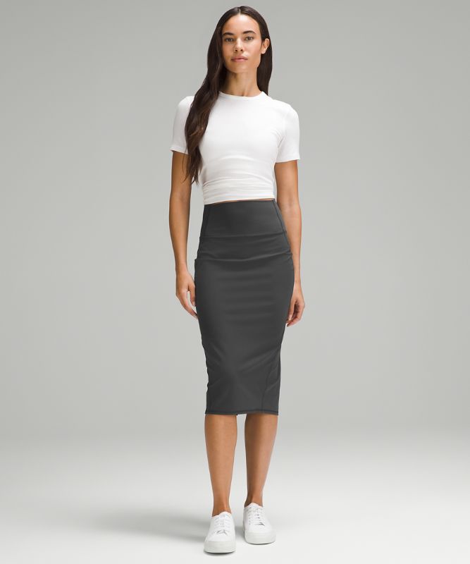 Nulu Slim-Fit High-Rise Skirt