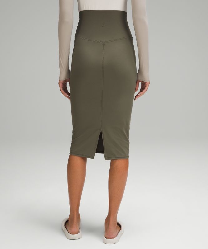 Nulu Slim-Fit High-Rise Skirt