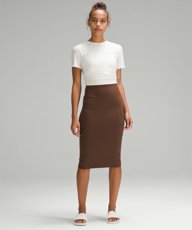 Nulu Slim-Fit High-Rise Skirt