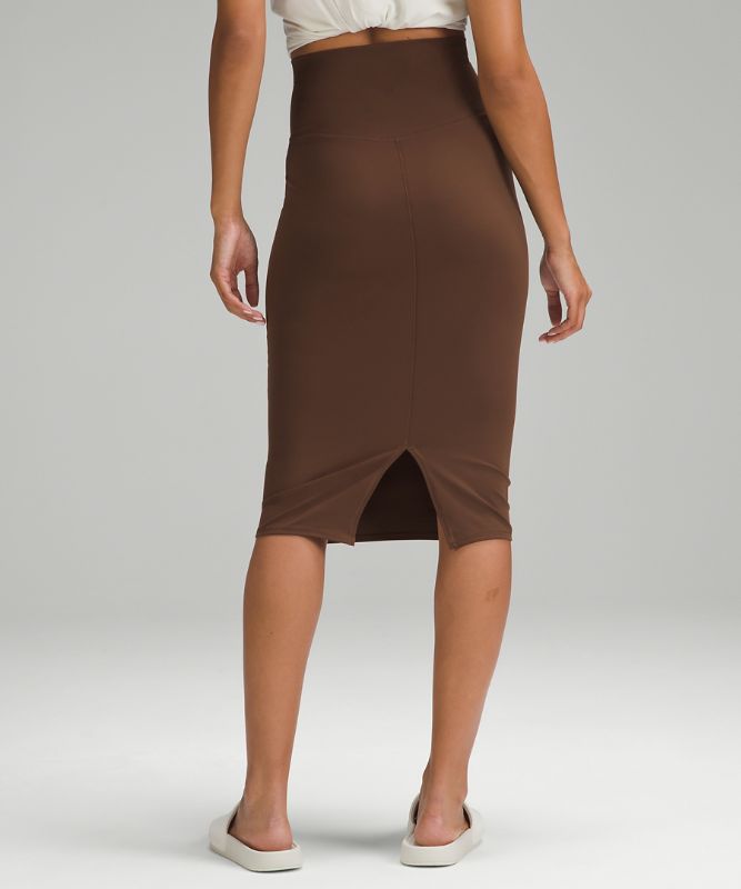 Nulu Slim-Fit High-Rise Skirt