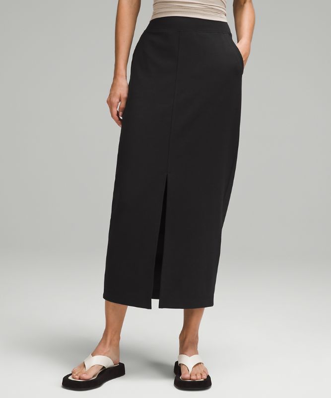 Pique Maxi Skirt