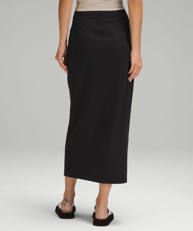 Pique Maxi Skirt