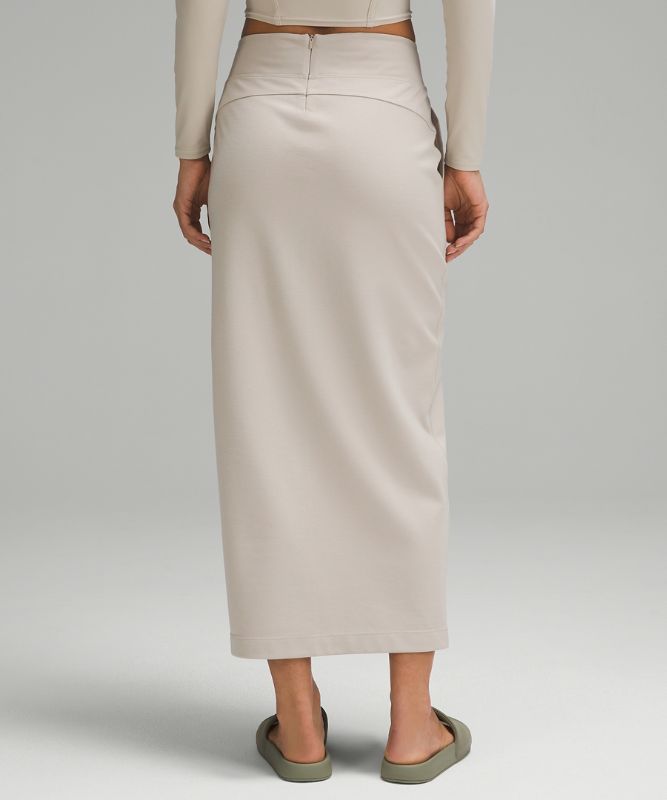 Pique Maxi Skirt