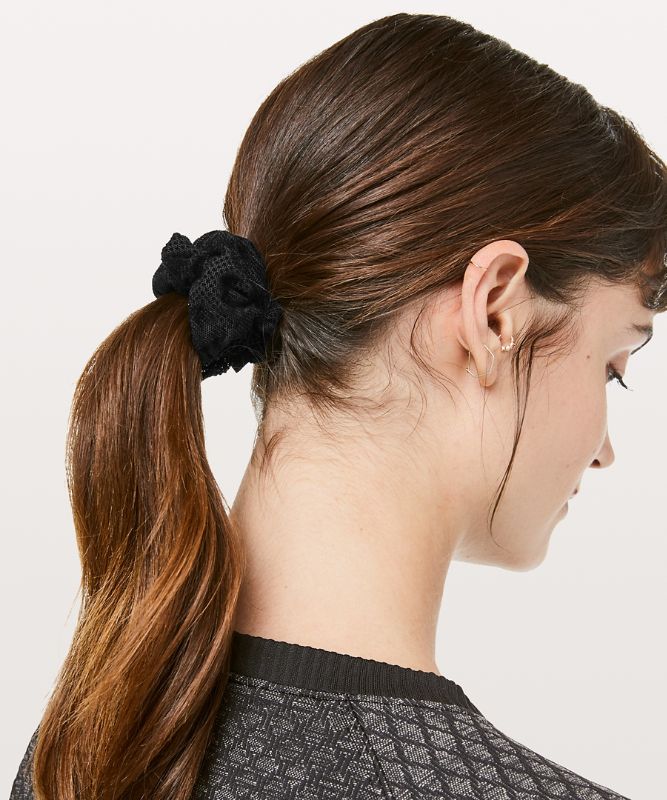 Uplifting Scrunchie *Flocked