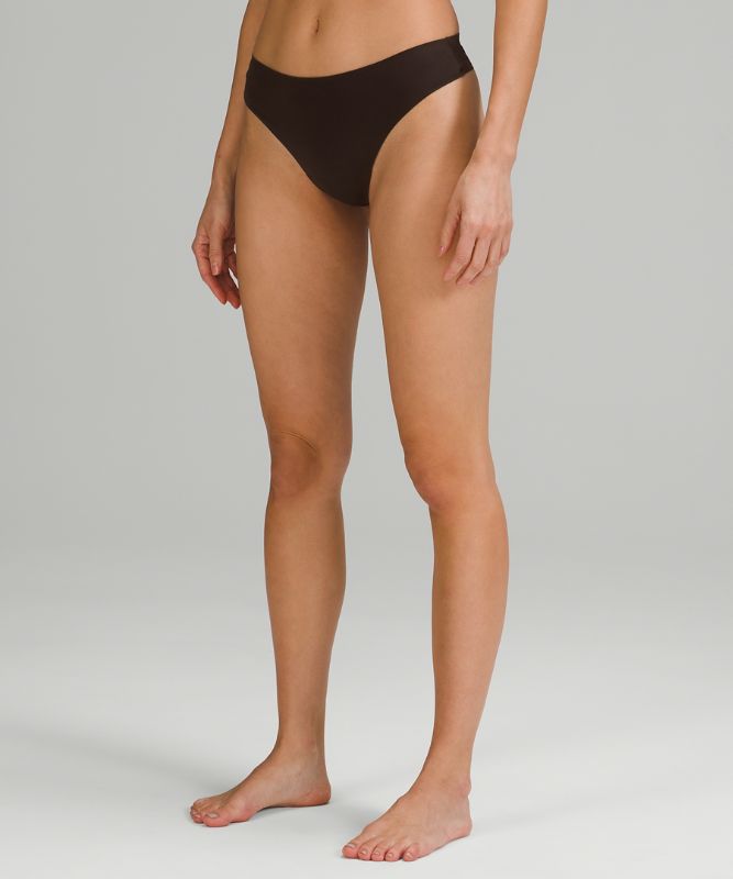 InvisiWear Mid-Rise Thong Underwear