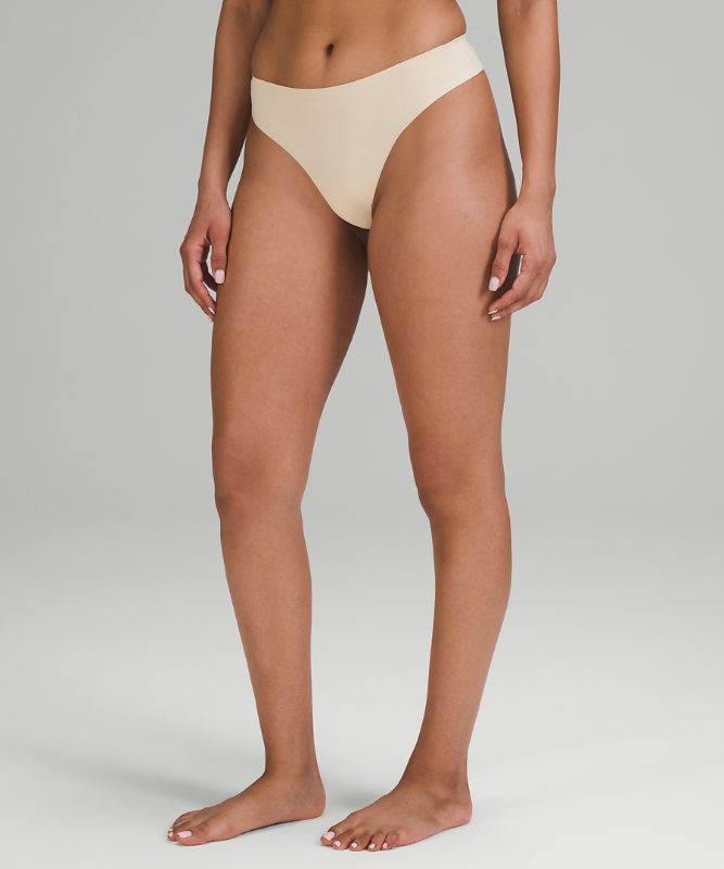 InvisiWear Mid-Rise Thong Underwear