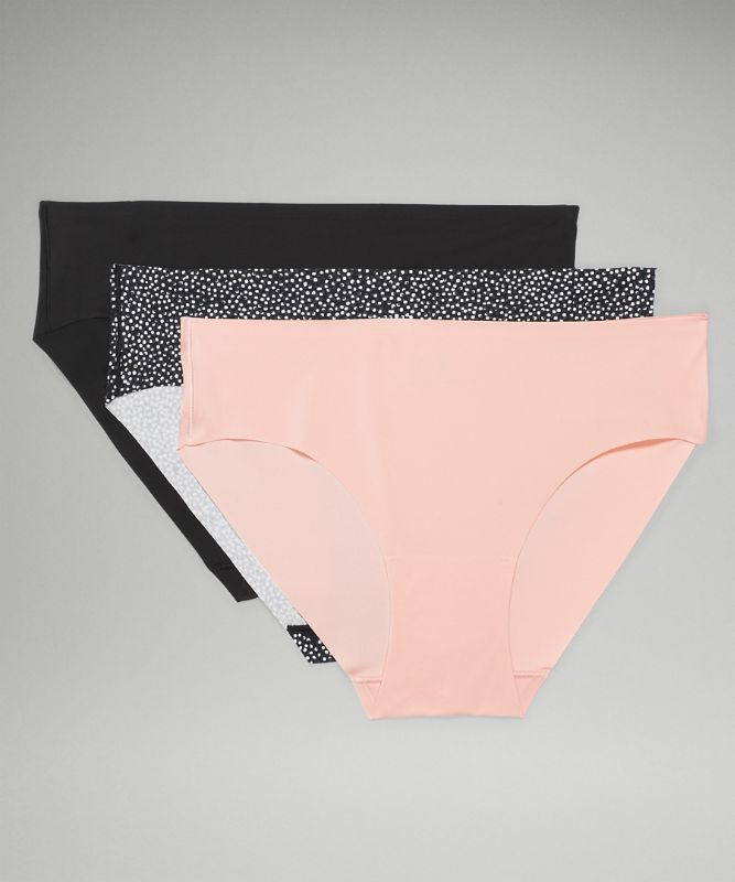 InvisiWear Mid Rise Bikini Underwear 3 Pack