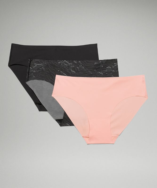 InvisiWear Mid-Rise Bikini Underwear 3 Pack