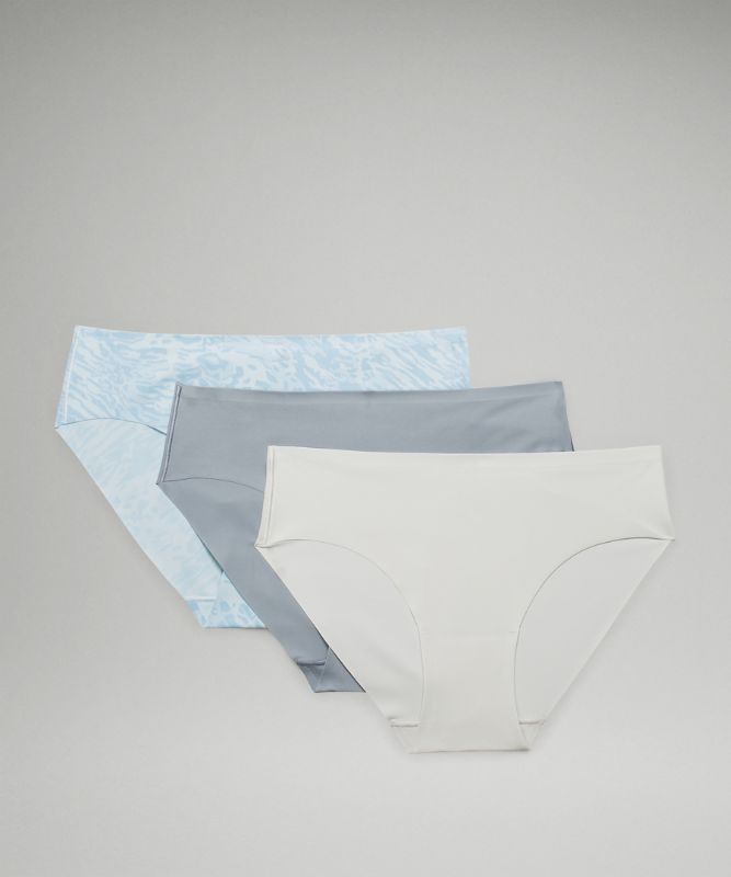 InvisiWear Mid-Rise Bikini Underwear 3 Pack