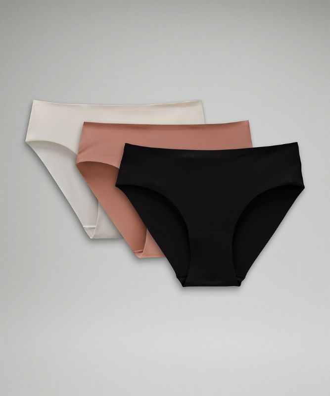 InvisiWear Mid-Rise Bikini Underwear *3 Pack