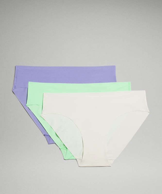 InvisiWear Mid-Rise Bikini Underwear *3 Pack