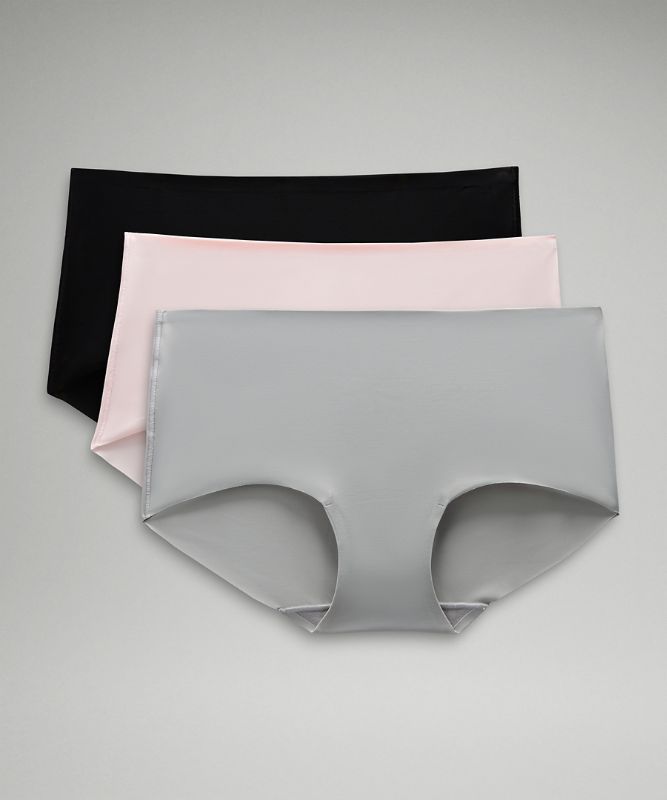 InvisiWear Mid-Rise Boyshort Underwear *3 Pack