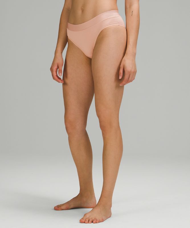 UnderEase Mid Rise Cheeky Bikini Underwear