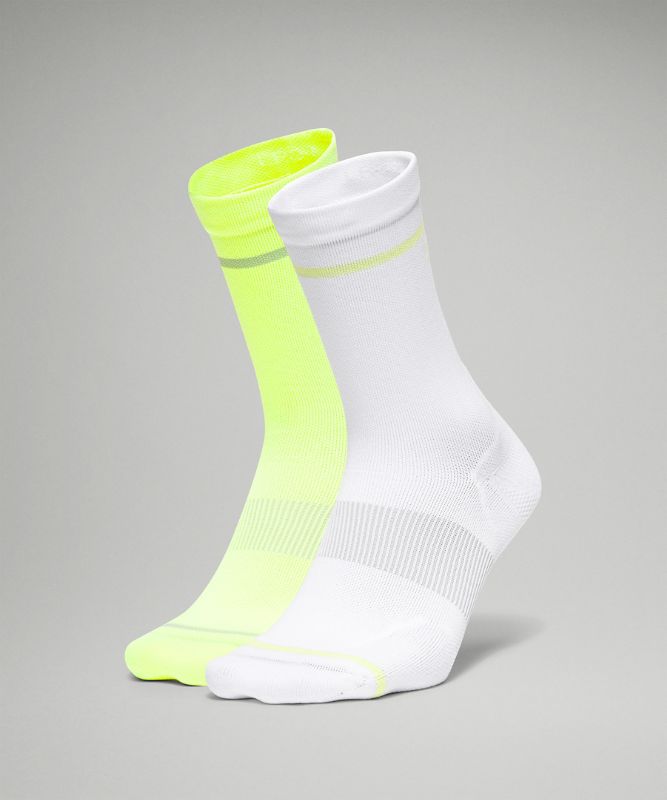 Power Stride Crew Sock Stripe *2 Pack