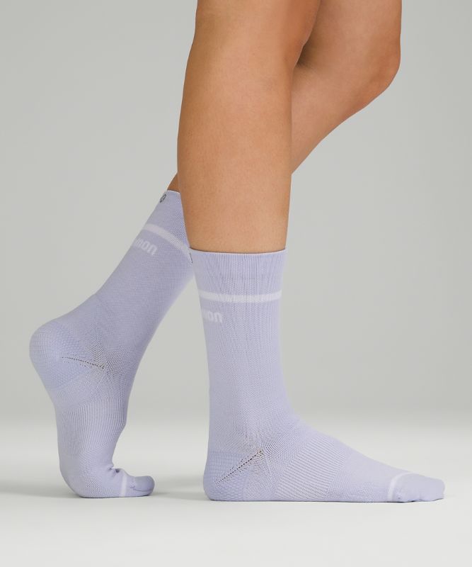 Power Stride Crew Sock 2 Pack *Stripe