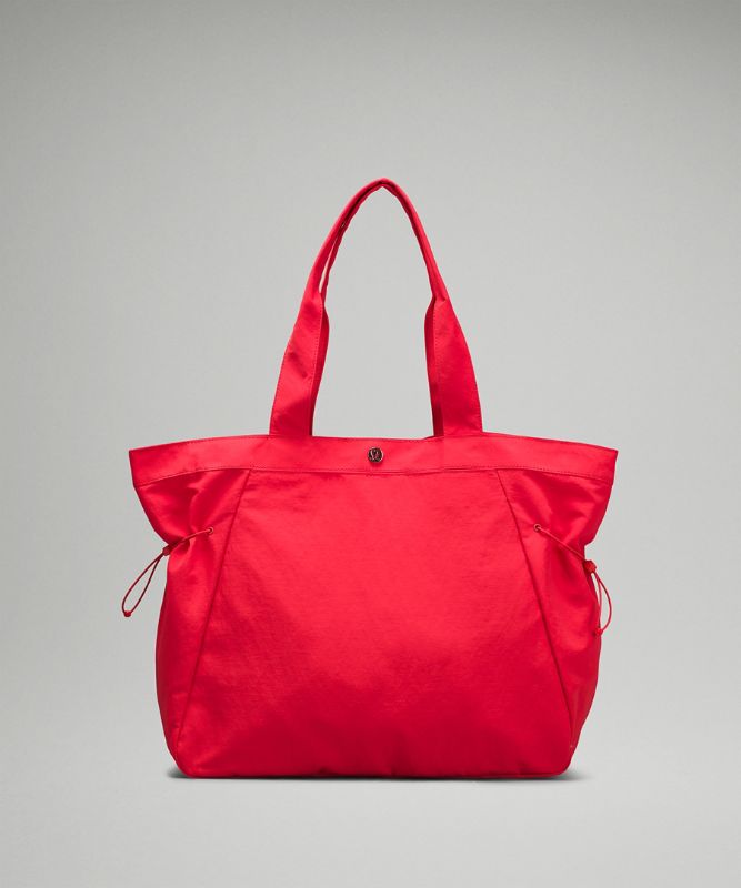 Side-Cinch Shopper Bag 18L, Love Red