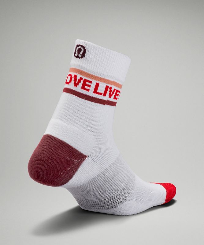 Daily Stride Mid-Crew Sock   Love *New Year Special Edition